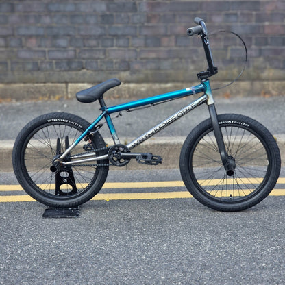 We The People BMX Bikes 20.75 / Matt Translucent Teal Raw Fade We The People Reason 20.75" TT Bike Matt Trans Teal / Raw Fade
