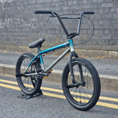 We The People BMX Bikes 20.75 / Matt Translucent Teal Raw Fade We The People Reason 20.75" TT Bike Matt Trans Teal / Raw Fade