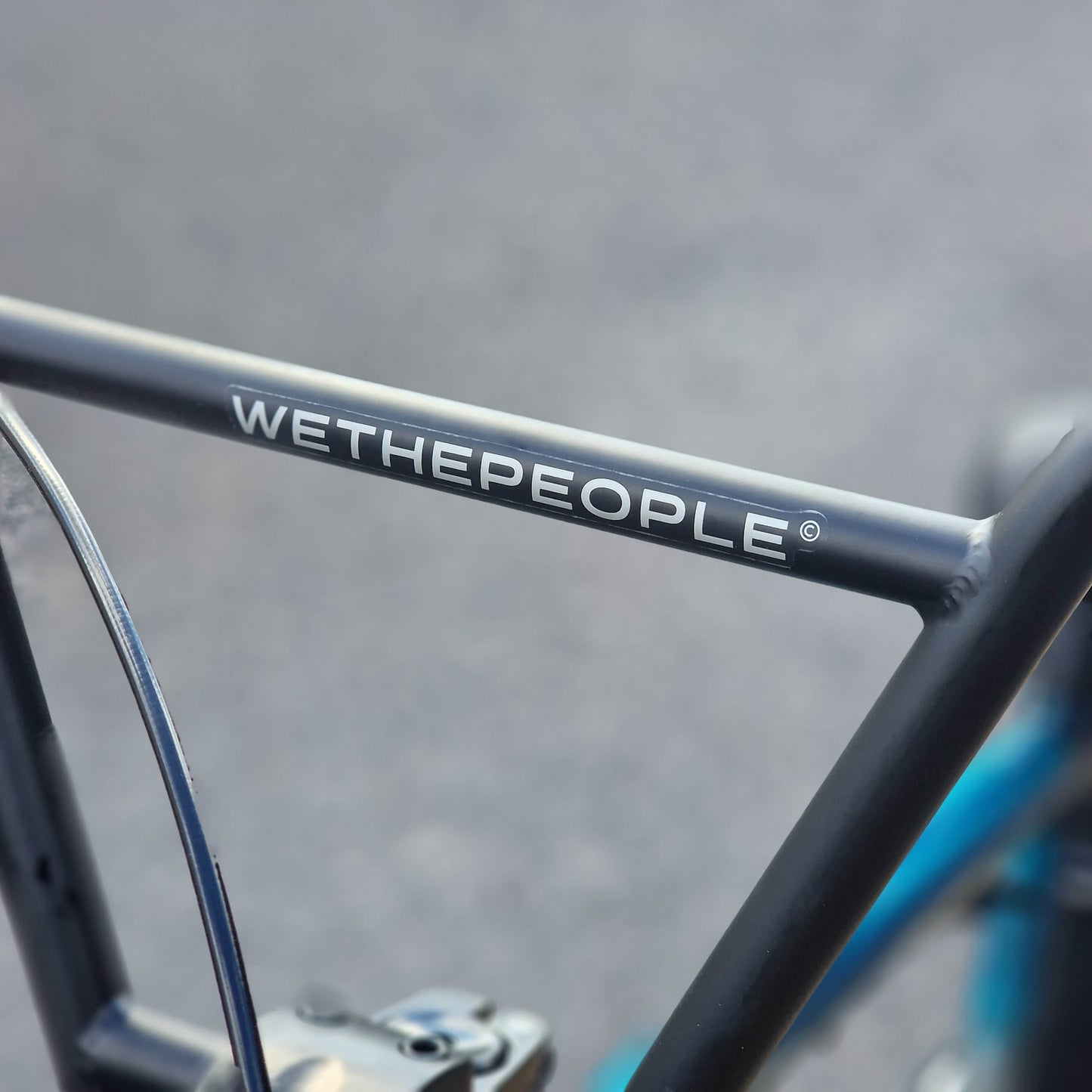 We The People BMX Bikes 20.75 / Matt Translucent Teal Raw Fade We The People Reason 20.75" TT Bike Matt Trans Teal / Raw Fade