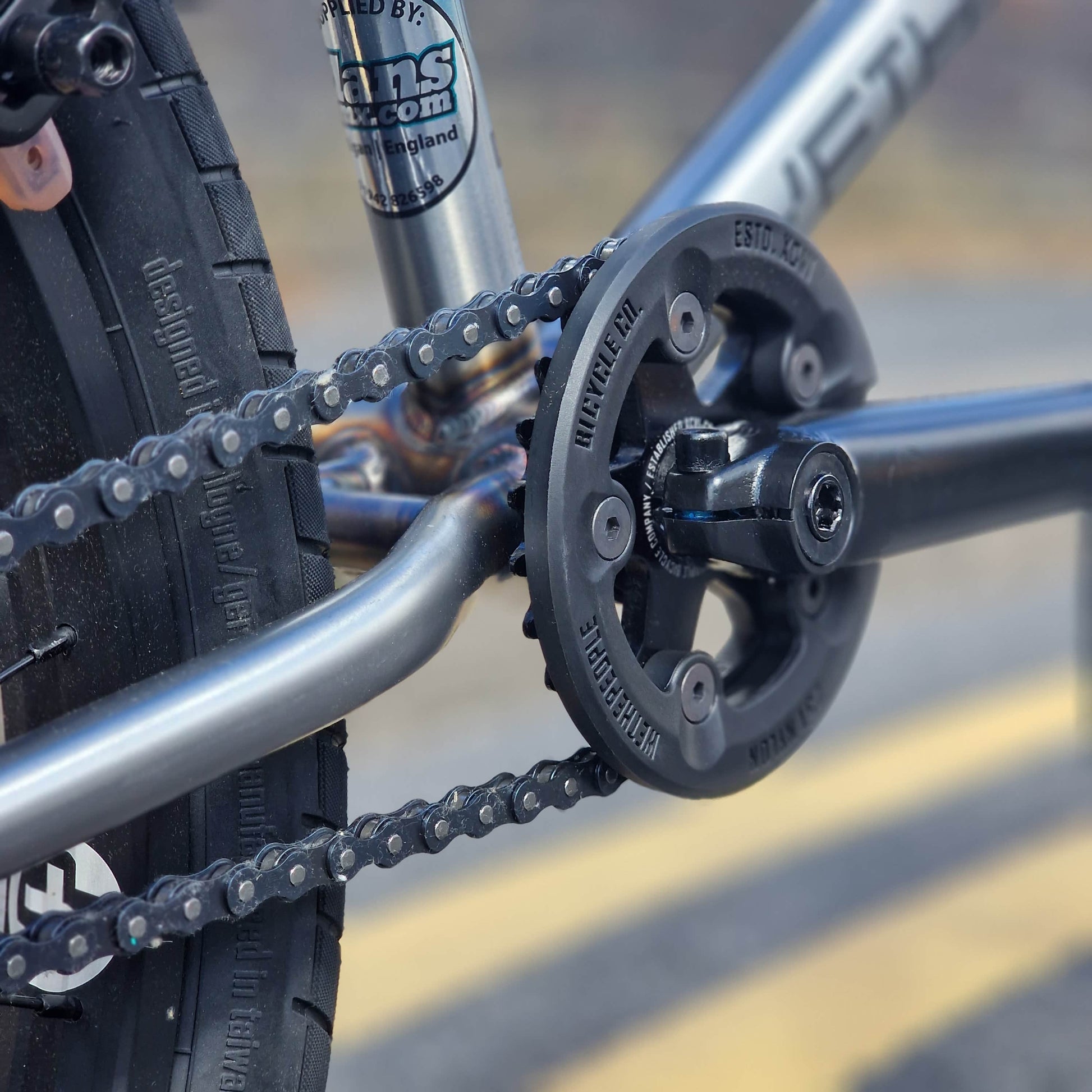 We The People BMX Bikes 20.75 / Matt Translucent Teal Raw Fade We The People Reason 20.75" TT Bike Matt Trans Teal / Raw Fade