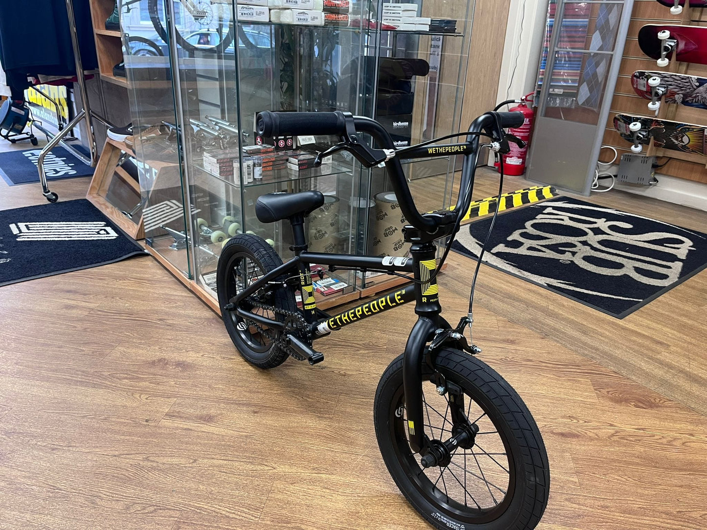 We The People BMX Bikes Matt Black We The People Riot 14 Inch Bike Matt Black