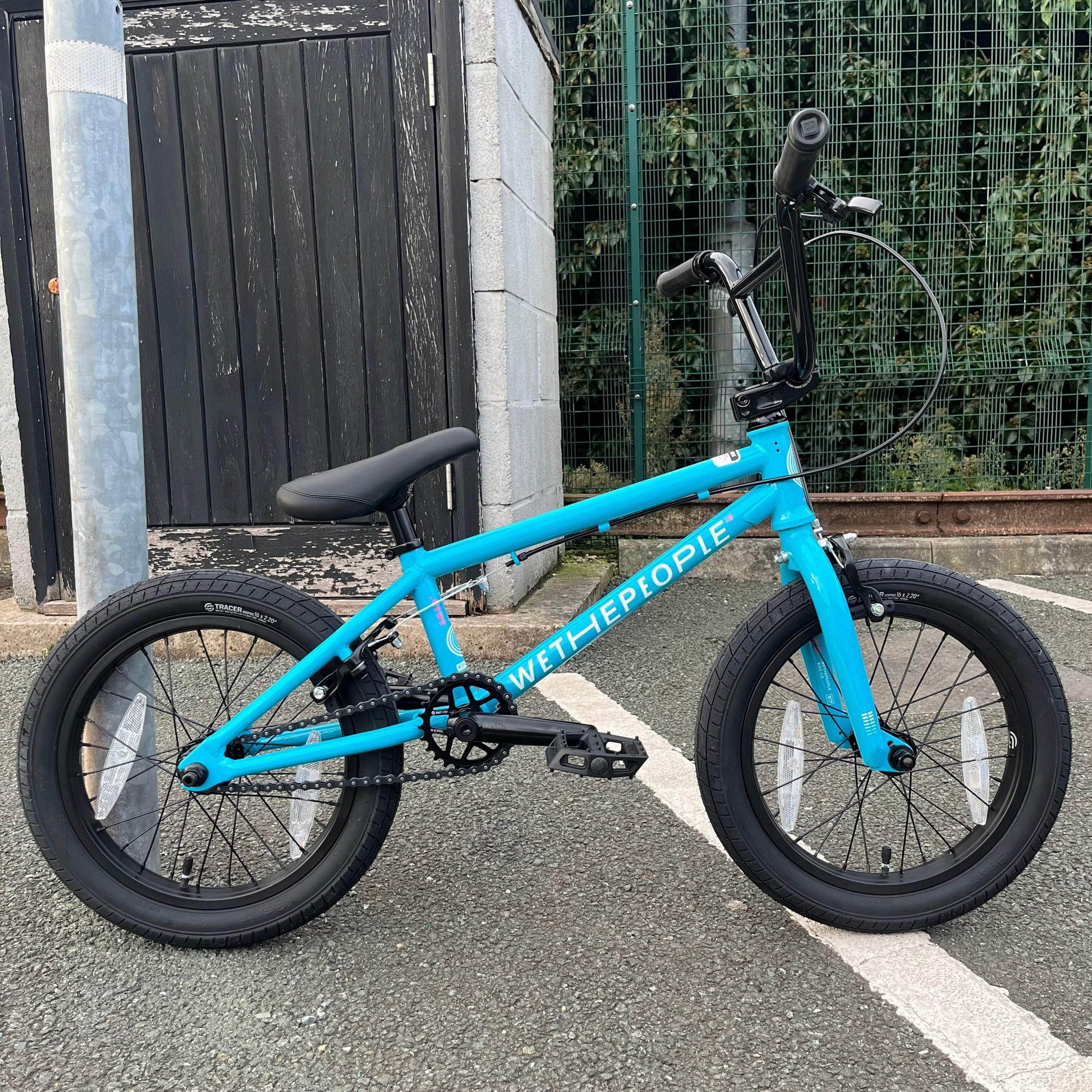 We The People BMX Bikes We The People Seed 16 Inch Bike Surf Blue