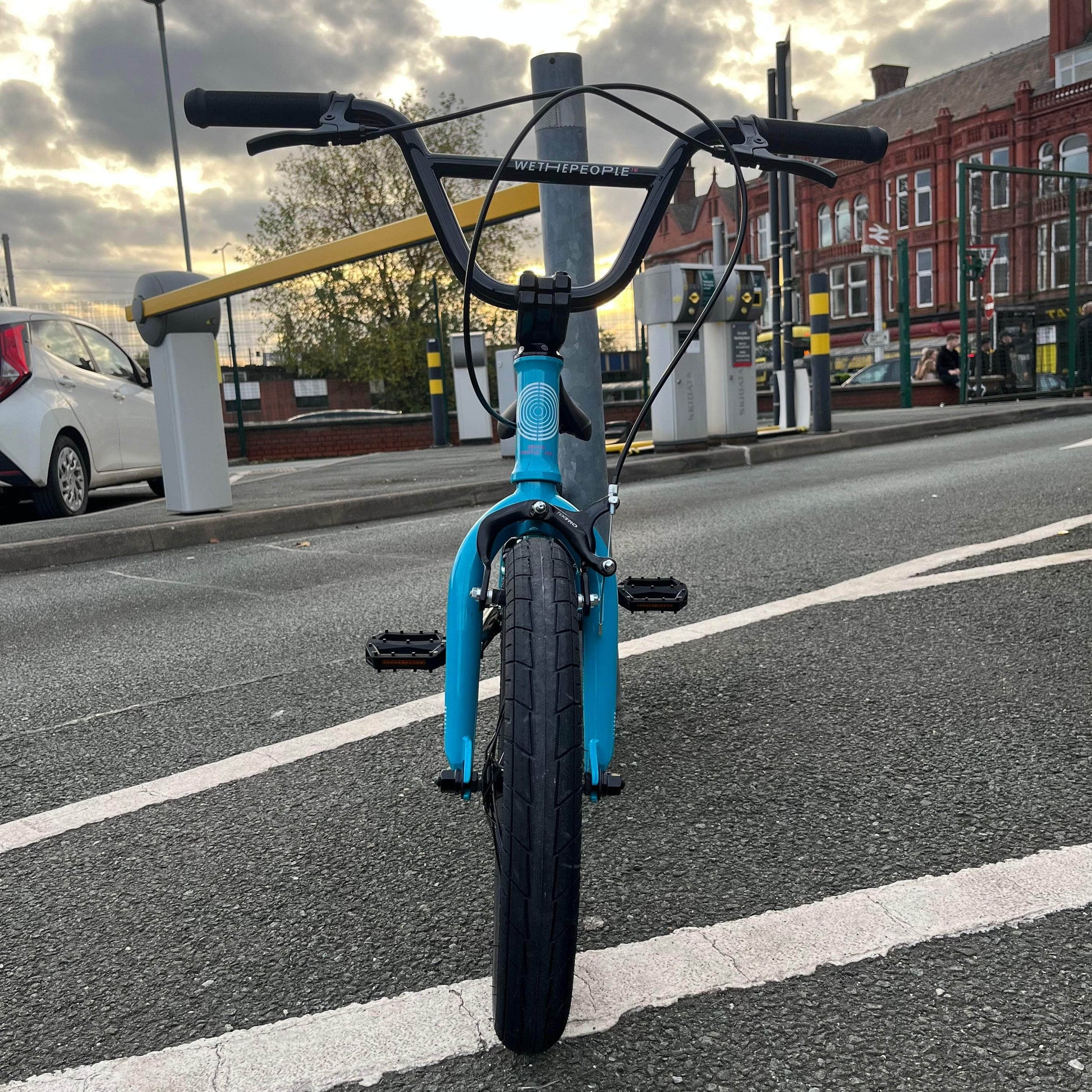 We The People BMX Bikes We The People Seed 16 Inch Bike Surf Blue