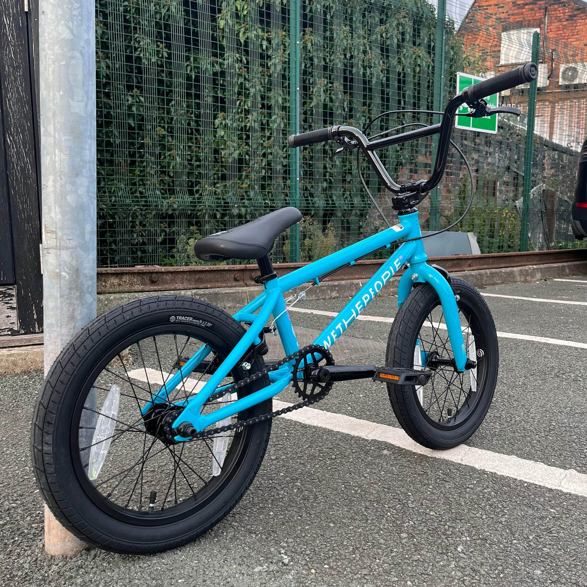 We The People BMX Bikes We The People Seed 16 Inch Bike Surf Blue