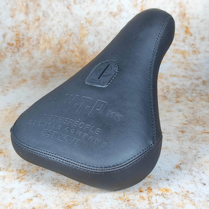 We The People BMX Parts We The People Team Pivotal Seat Fat Leather Black