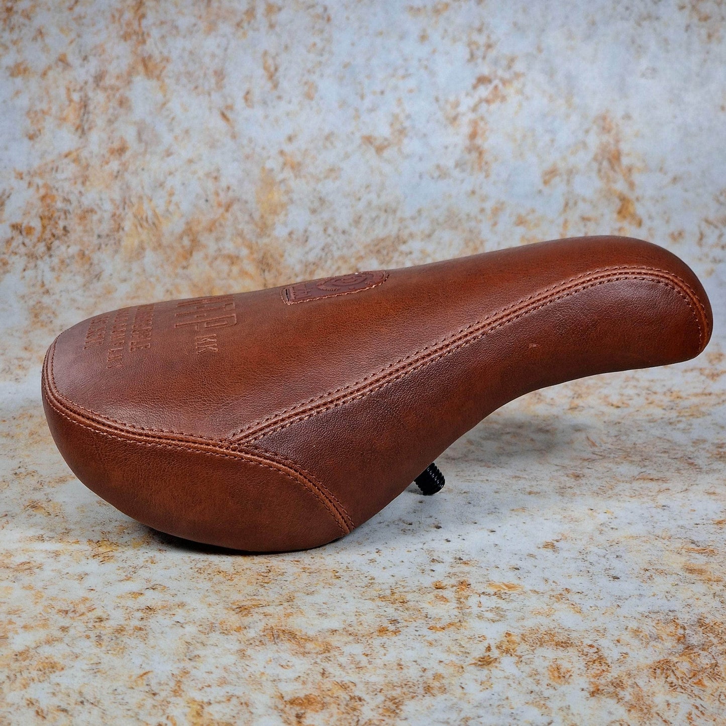 We The People BMX Parts We The People Team Pivotal Seat Fat Leather Brown