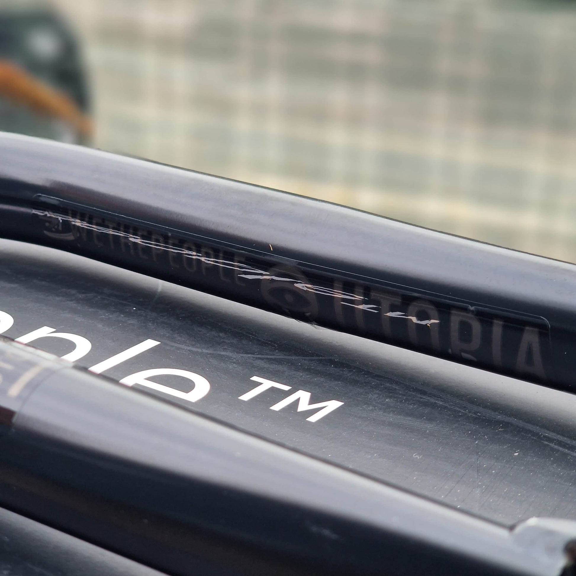 We The People BMX Flatland We The People Utopia Flatland Forks Brakeless Black