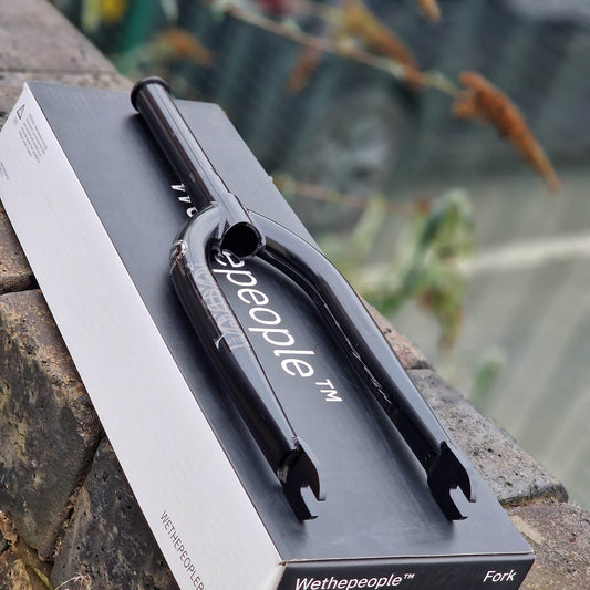 We The People BMX Flatland We The People Utopia Flatland Forks Brakeless Black