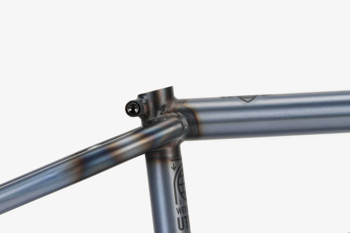 We The People BMX Flatland We The People Utopia Flatland Frame Matt Trans Steel Grey