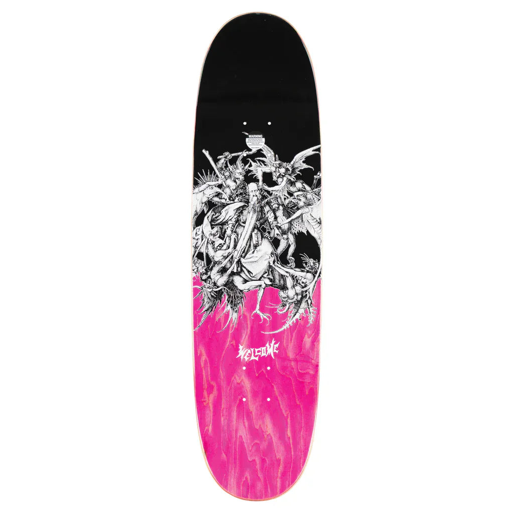 Welcome Skateboards 8.8 Welcome Garcia Son of Boline Teal Stain/Prism Foil 8.8" Skateboard Deck