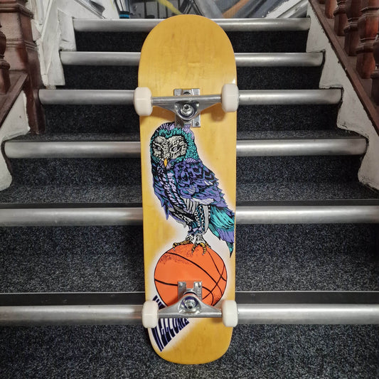 Welcome Skateboards 8 Welcome Hooter 8" Custom Complete Skateboard