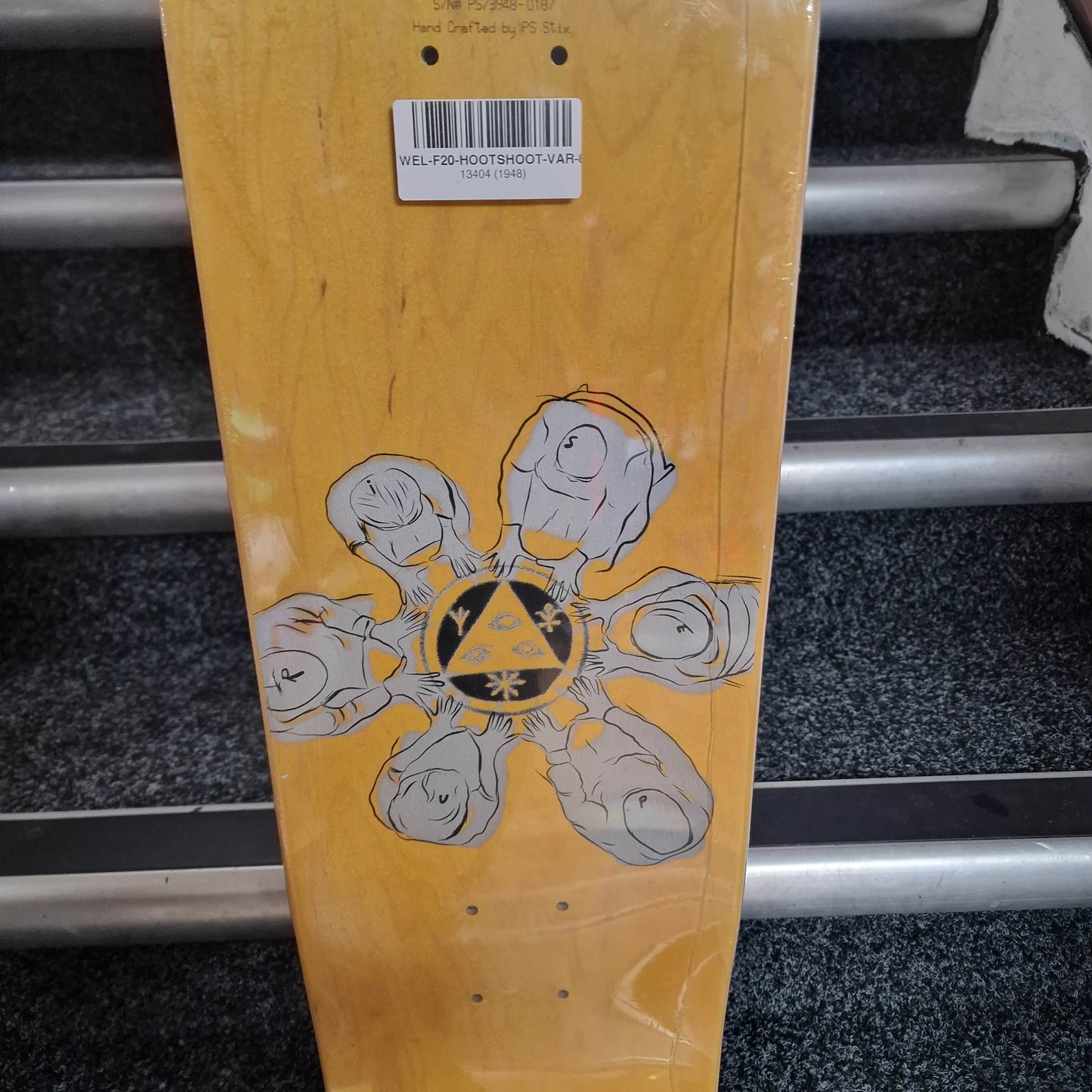 Welcome Skateboards 8.0 Welcome Hooter Shooter on Bunyip 8.00" Skateboard Deck