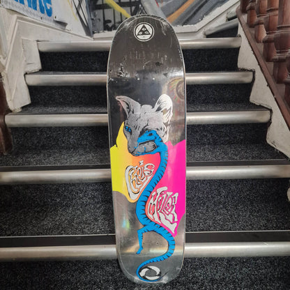 Welcome Skateboards 8.72 Welcome Miller Left Eye on Catblood 2.0 8.72" Skateboard Deck