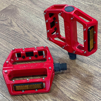 Wellgo BMX Parts Red / 9/16" Wellgo B087U Alloy Platform Pedals