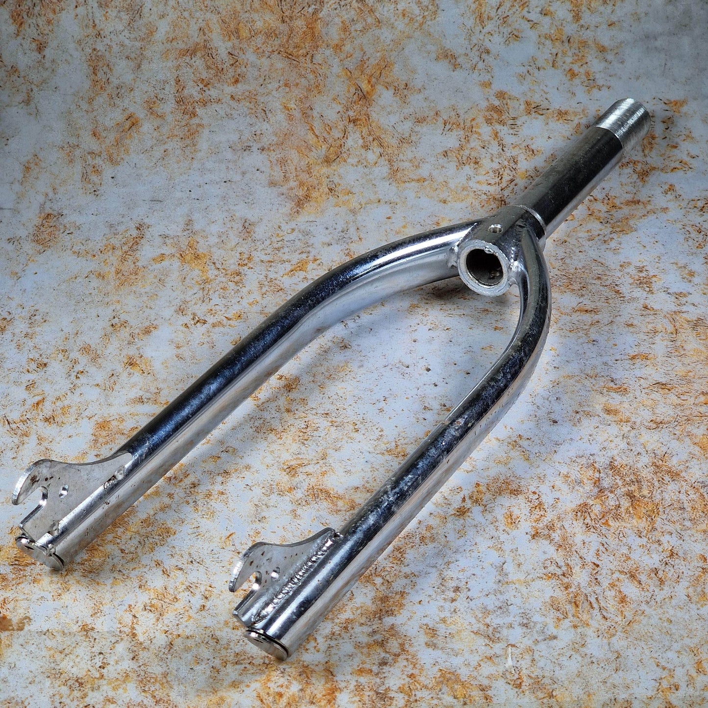 Whitefield Old School BMX Chrome Whitefield ARX Aero Forks Chrome NOS Survivor