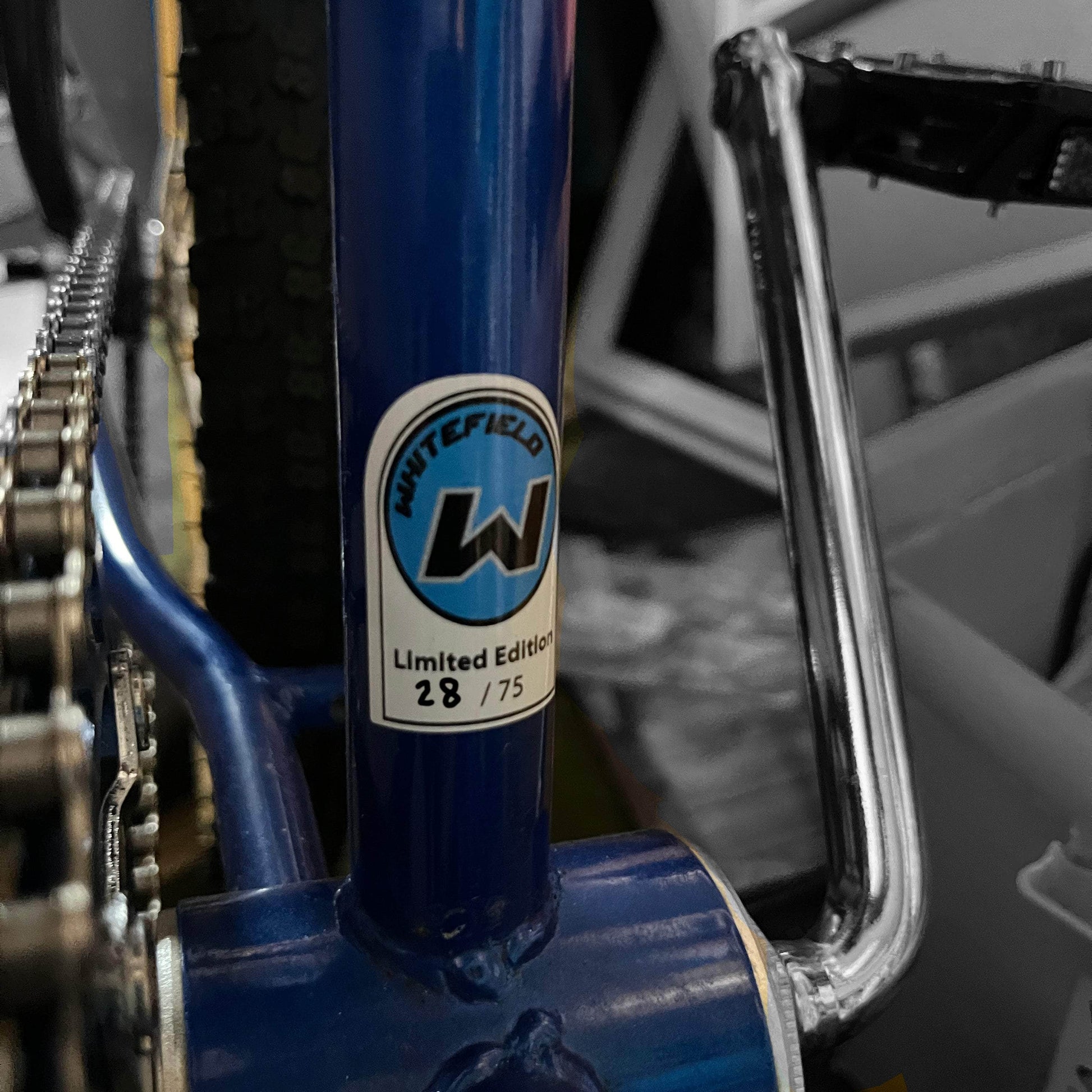 Whitefield Old School BMX Whitefield Expert Frame Fork Bars Kit Candy Blue