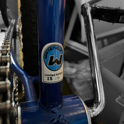 Whitefield Old School BMX Whitefield Expert Frame Fork Bars Kit Candy Blue