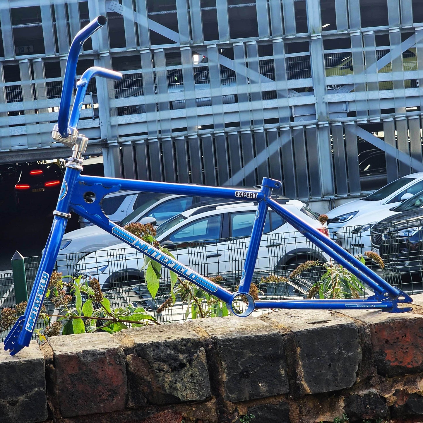 Whitefield Old School BMX Whitefield Expert Frame Fork Bars Kit Candy Blue