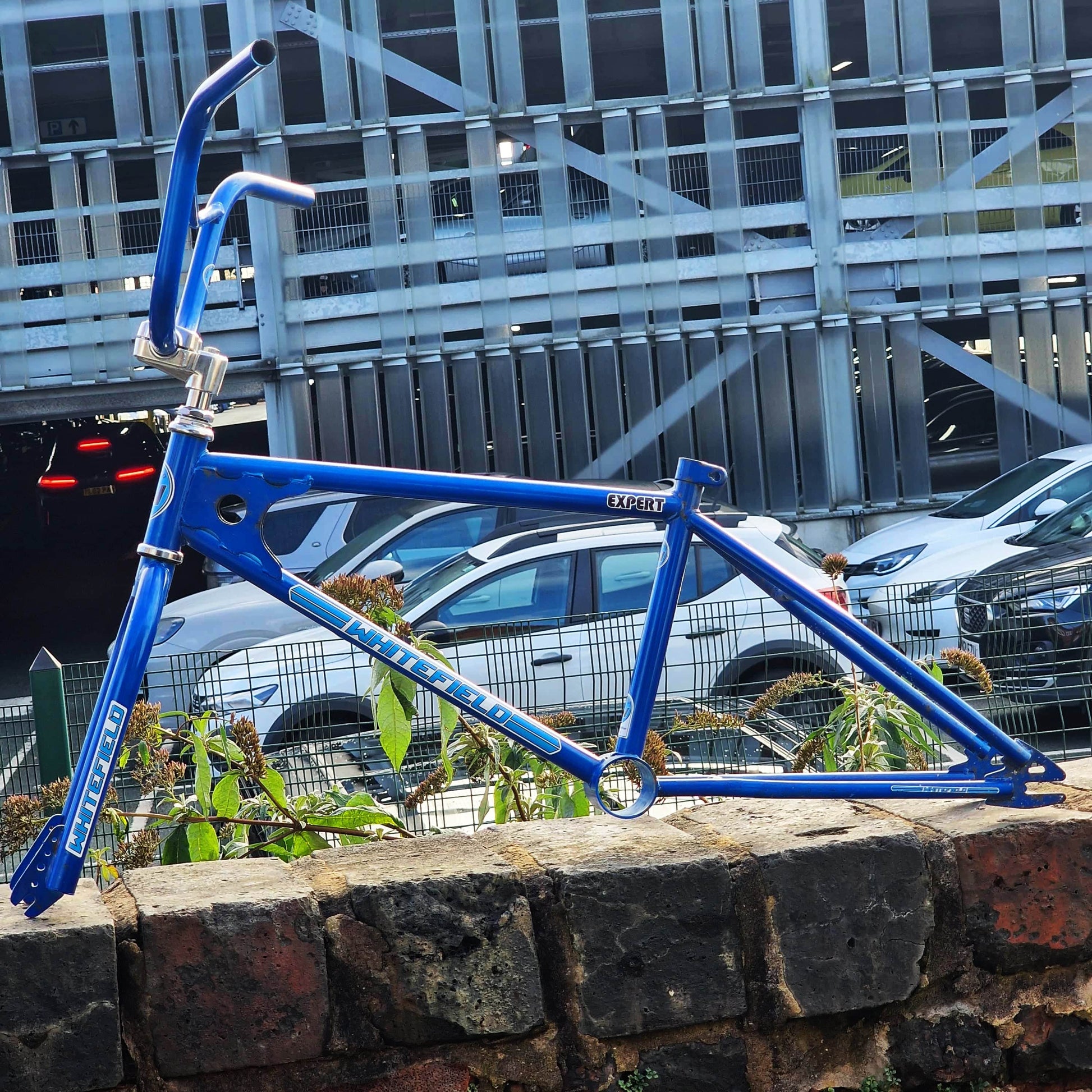 Whitefield Old School BMX Whitefield Expert Frame Fork Bars Kit Candy Blue