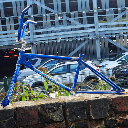 Whitefield Old School BMX Whitefield Expert Frame Fork Bars Kit Candy Blue