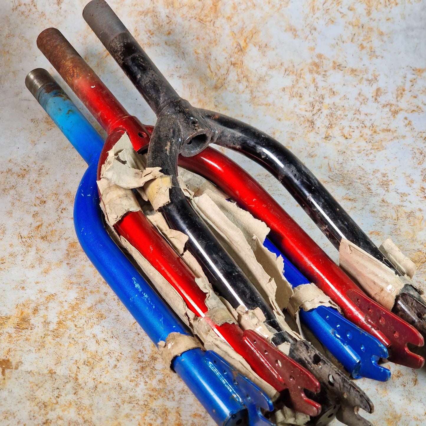 Whitefield Old School BMX Whitefield Pro Old School 1" Threaded Forks NOS Survivor