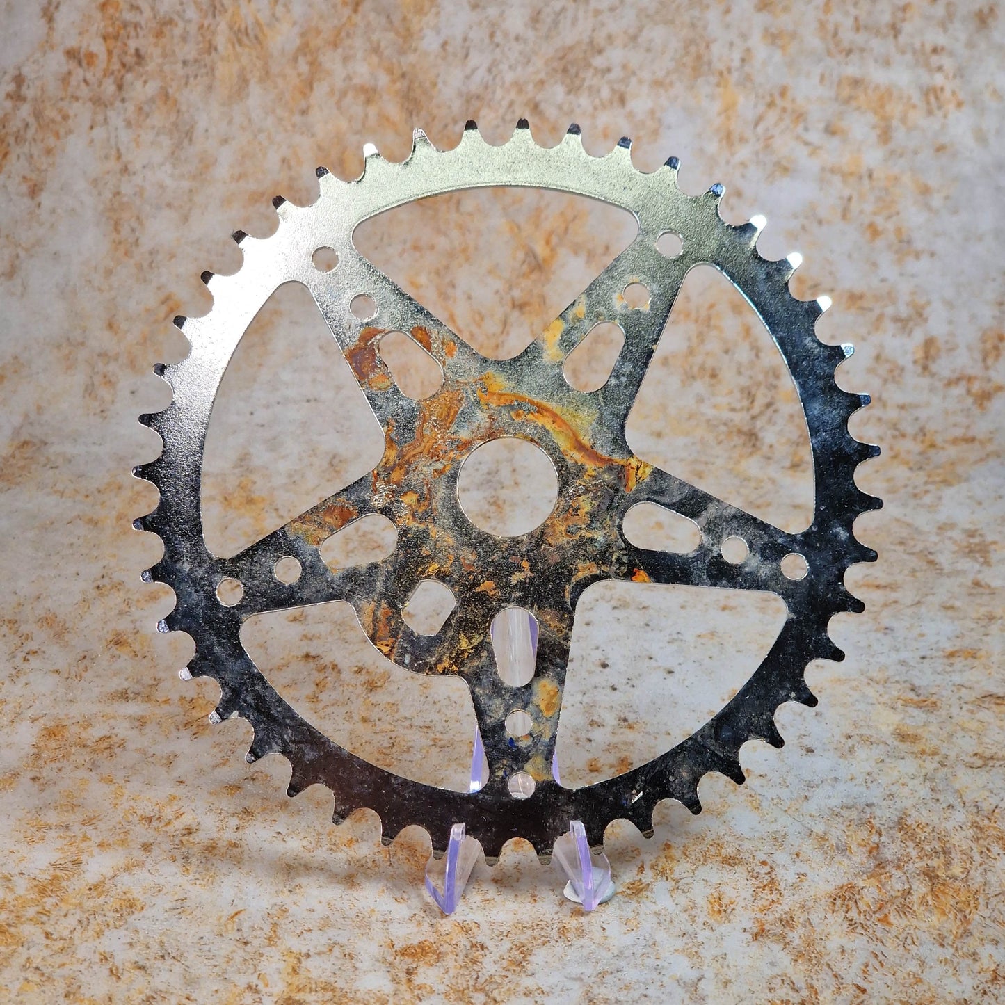 Whitefield Old School BMX Chrome / 44T Whitefield Steel Chainwheel Chrome 44T NOS