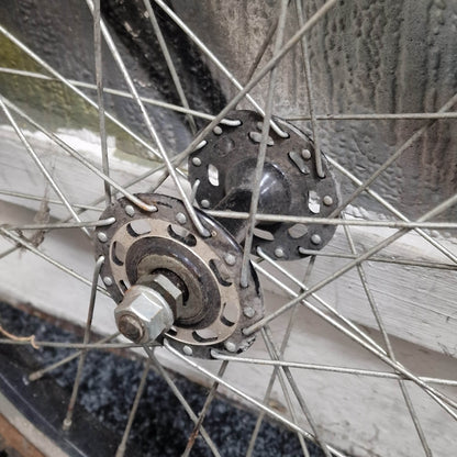 Whitefield Old School BMX Whitefield Survivor Old School Survivor Front Wheel Alloy Rim Black/Silver