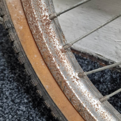 Whitefield Old School BMX Whitefield Survivor Old School Survivor Front Wheel Steel Rim Black/Chrome