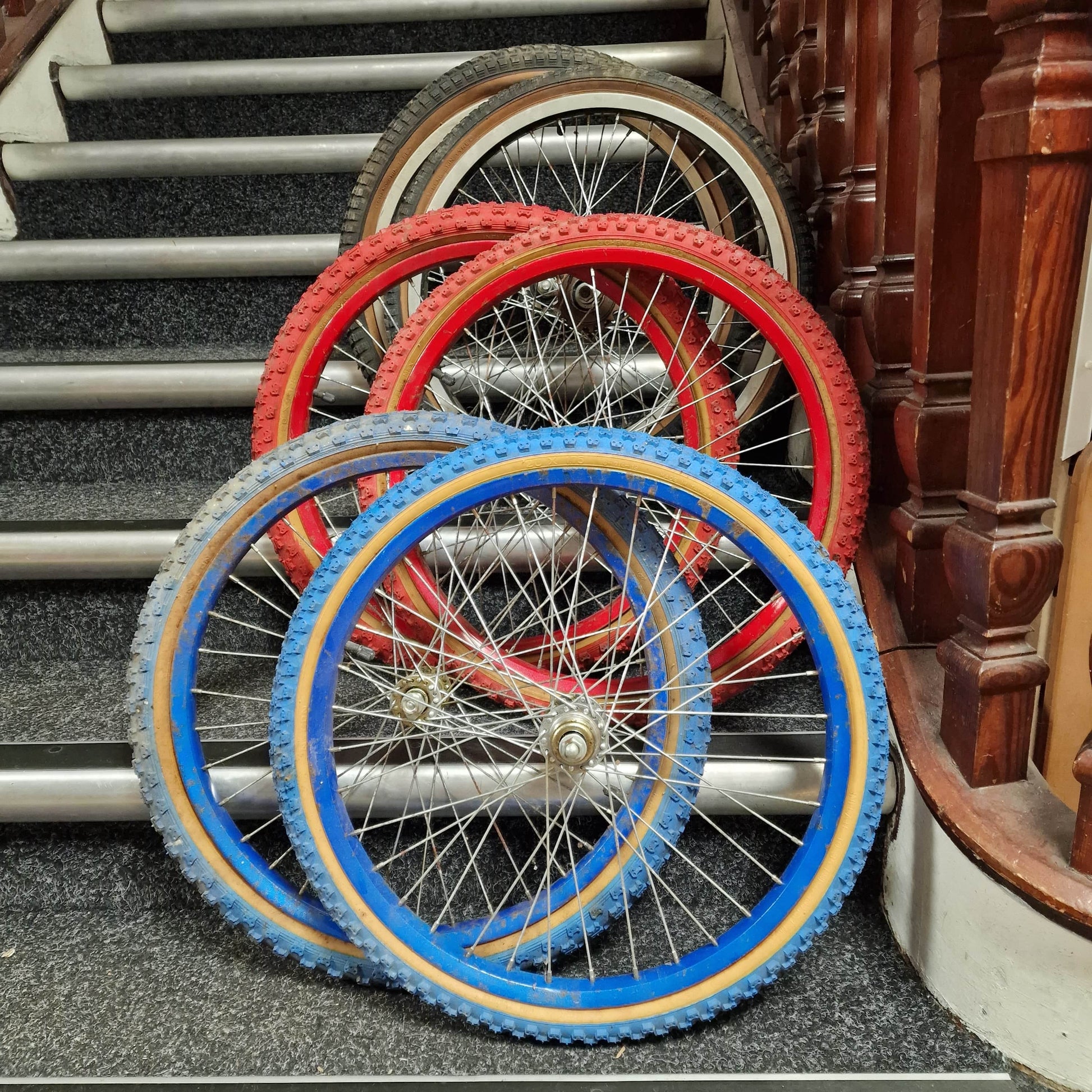 Whitefield Old School BMX Whitefield Survivor Old School Survivor Wheels with Tyres Pair