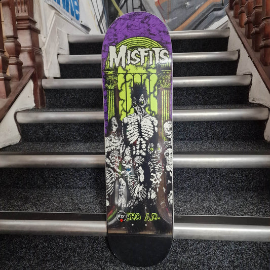 Zero Skateboards 8.25 Zero Misfits A.D. GITD 8.25" Skateboard Deck