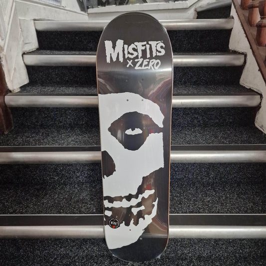 Zero Skateboards 8.25 Zero Skateboards Misfits Fiend Skull Right 8.25" Skateboard Deck