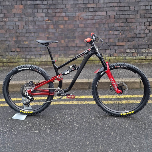 Zink Bike Bikes Zink Bikes x TLD VACAY Custom Full Suspension Mountain Bike Black / Red