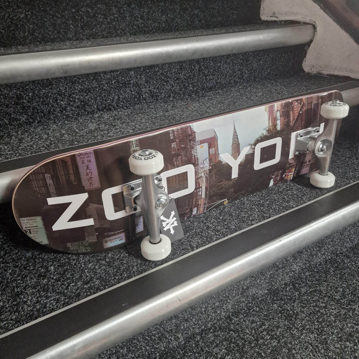 Zoo York Skateboards 8.0 Zoo York OG 95 Logo Block Chrsyler Complete Skateboard 8"