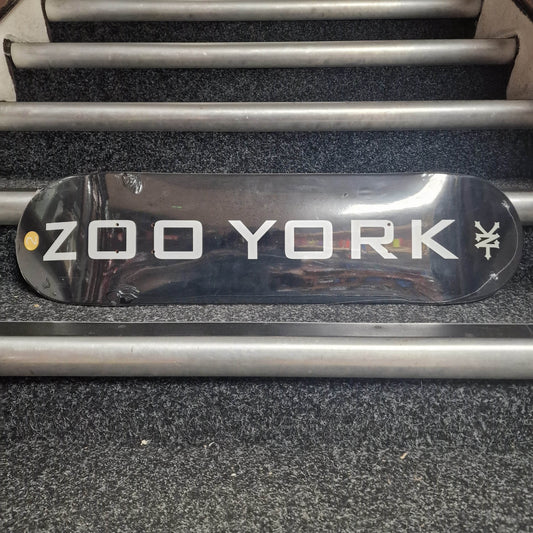 Zoo York Skateboards 8.0 Zoo York OG 95 Logo Block Deck Black/White/Grey 8" Skateboard Deck