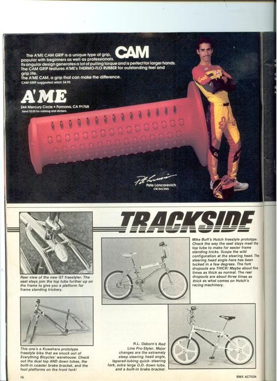 A'ME Old School BMX A'ME BMX Cam Grips