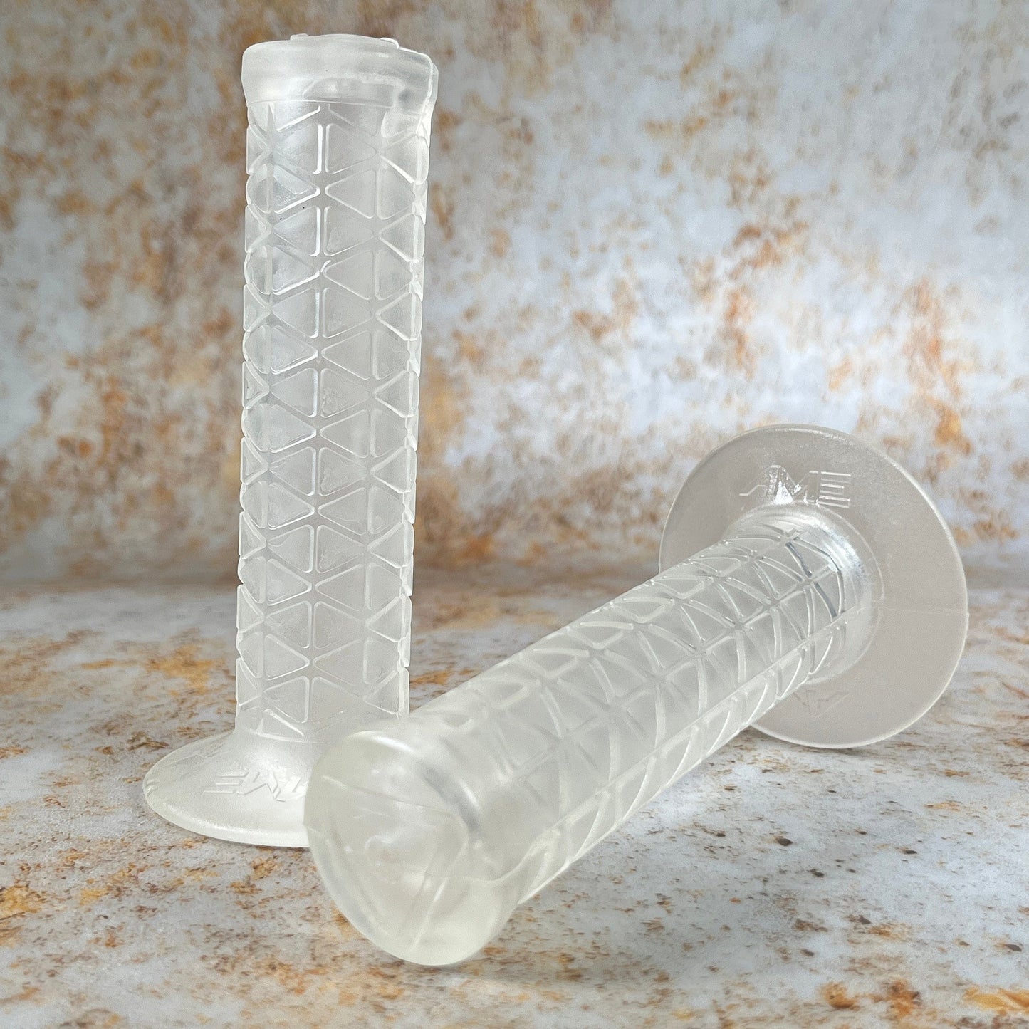 A'ME Old School BMX Clear A'ME BMX Tri Grips