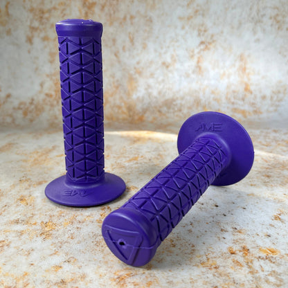 A'ME Old School BMX Purple A'ME BMX Tri Grips