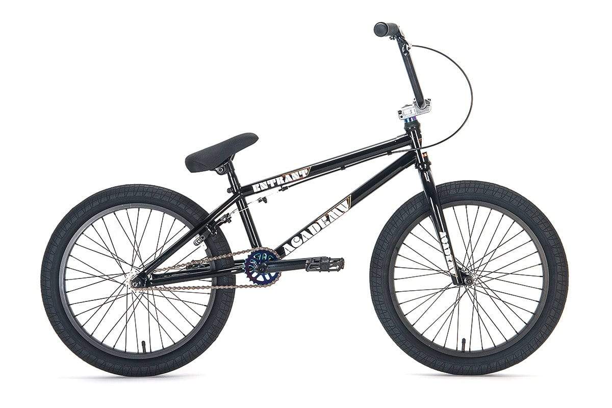 Academy BMX Bikes Academy 2021 Entrant 20 Inch Bike Gloss Black/Rainbow