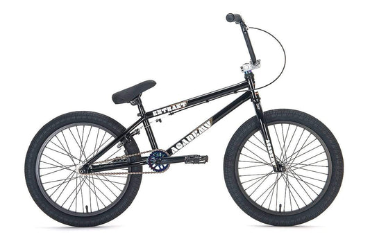 Academy BMX Bikes Academy 2021 Entrant 20 Inch Bike Gloss Black/Rainbow