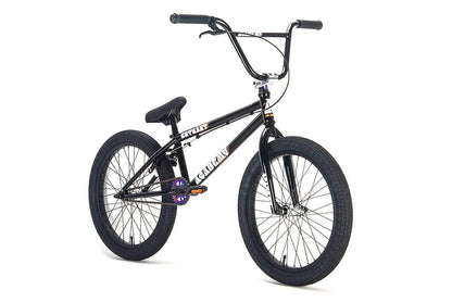 Academy BMX Bikes Academy 2021 Entrant 20 Inch Bike Gloss Black/Rainbow