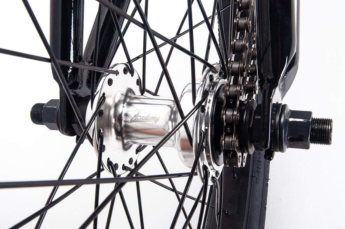 Academy BMX Bikes Academy 2021 Entrant 20 Inch Bike Gloss Black/Rainbow