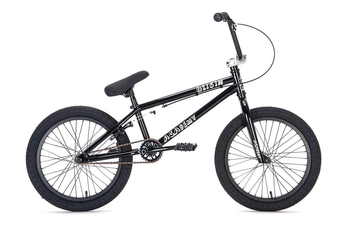 Academy BMX Bikes Academy 2021 Origin 18 Inch Bike Gloss Black/Polished