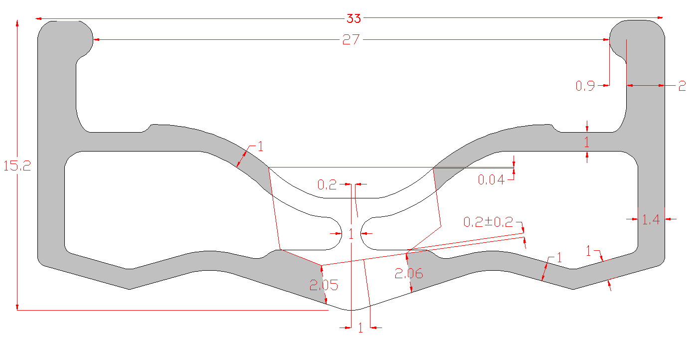 Alienation BMX Parts Alienation TCS Felon Rim Black
