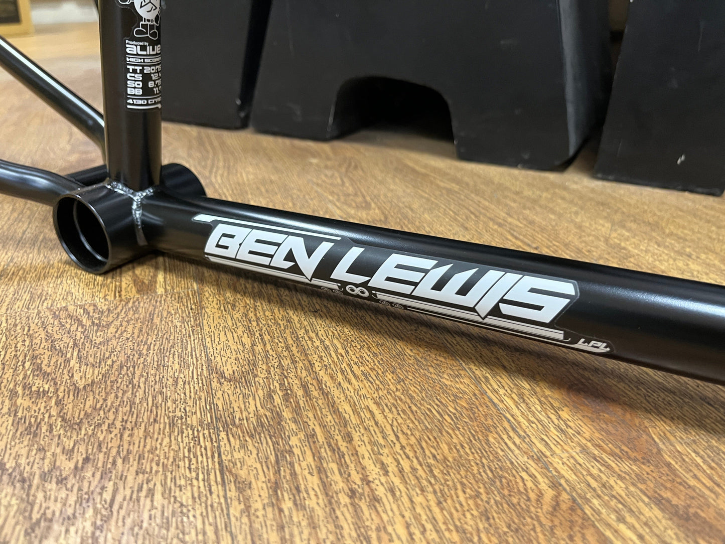 Alive Industry BMX Parts Alive Industry LPL Ben Lewis Signature Frame ED Black