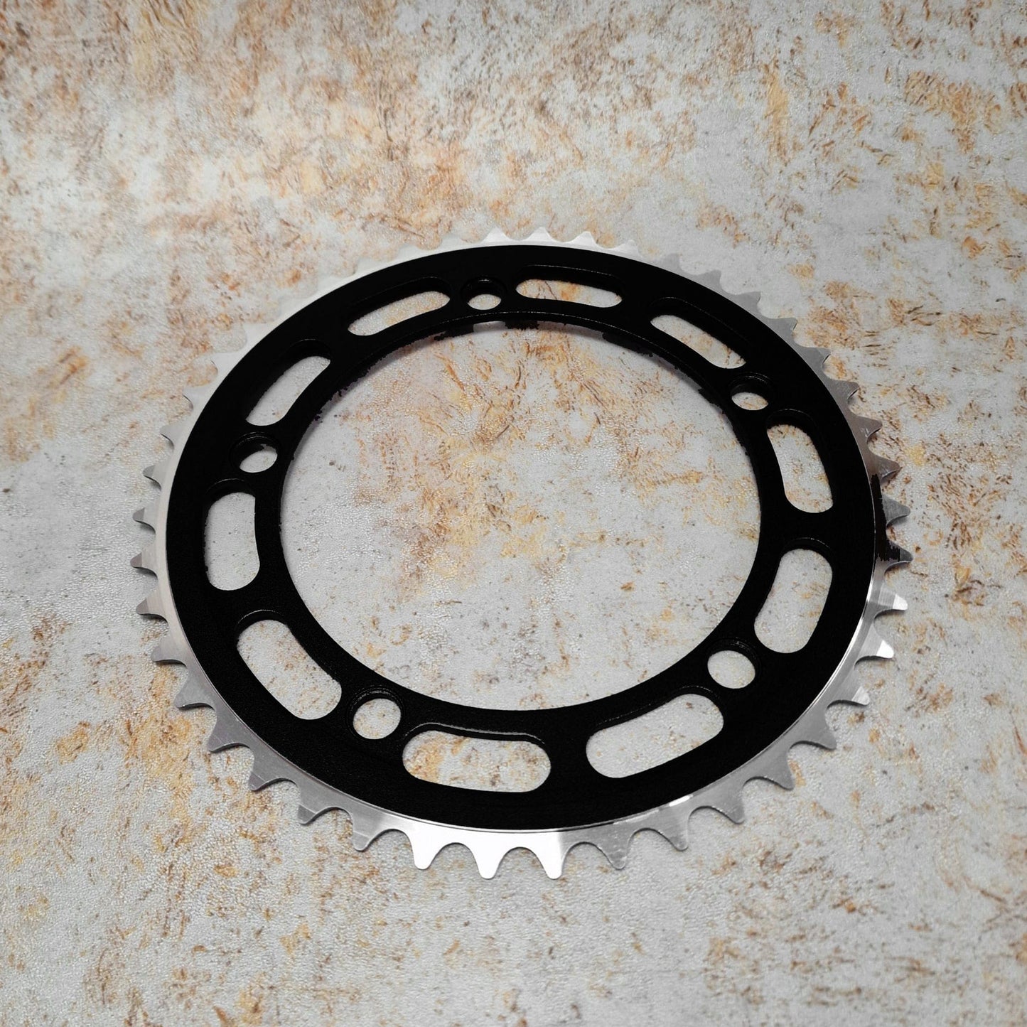 Alans BMX Old School BMX Black / 44T Alloy 5 Bolt 130 BCD Chainring