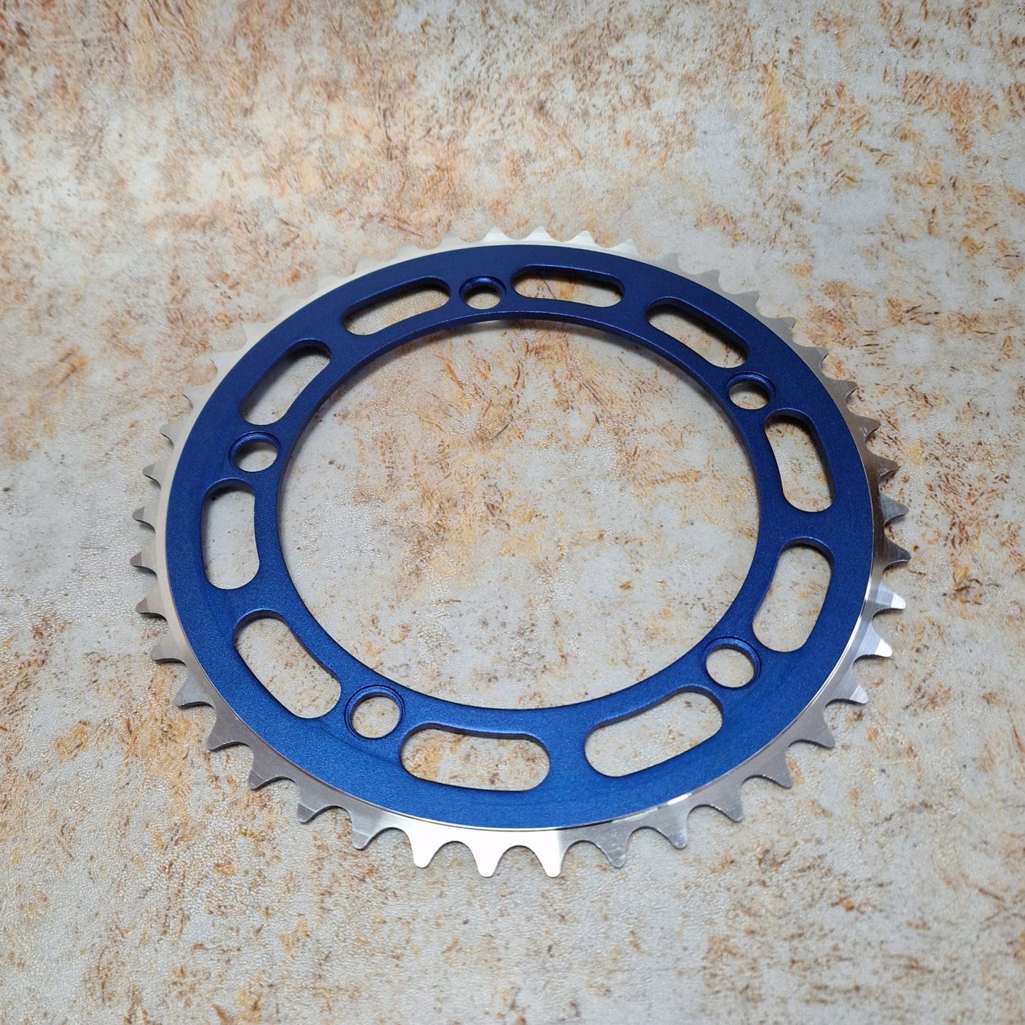 Alans BMX Old School BMX Blue / 44T Alloy 5 Bolt 130 BCD Chainring