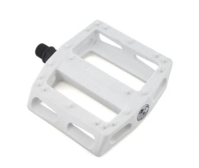 Animal Bikes BMX Parts White Animal Bikes Rat Trap Pedals