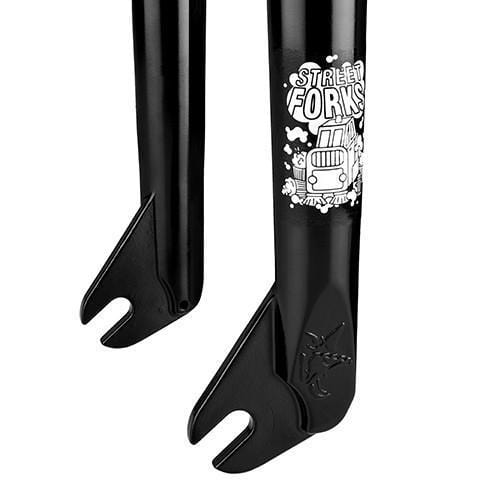 Animal Bikes BMX Parts Animal Street Sweeper Fork Black