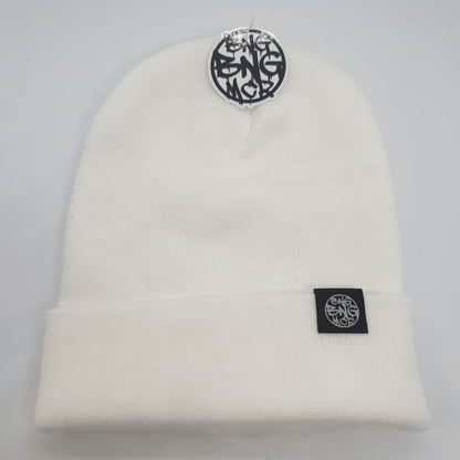 BNGBNGMCR Clothing & Shoes White BNGBNGMCR Standard Beanie