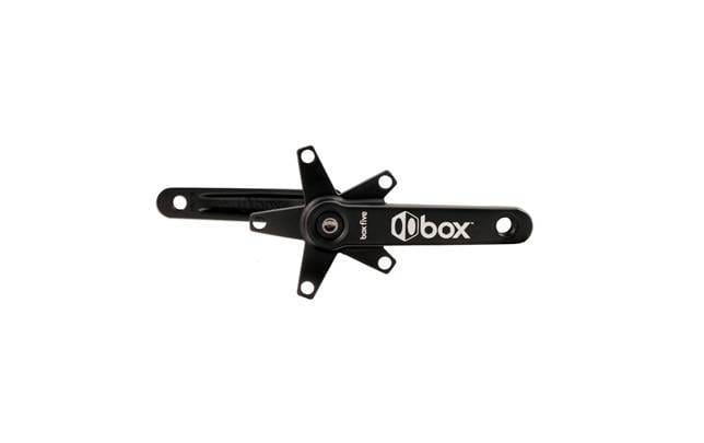 Box BMX Racing Box Five Square Taper Alloy Race Cranks Black